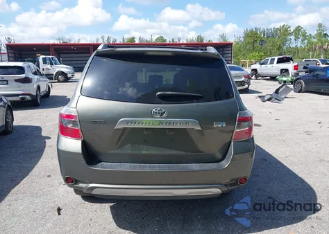 2009 Toyota Highlander from USA, damaged, VIN JTEEW41A592028943